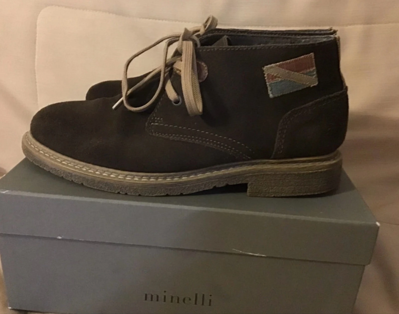 Joli bottines Chhukka Supremo Daim marron chocolat T.40  – photo 4